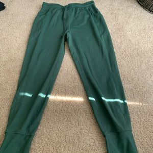 Fabletics green joggers